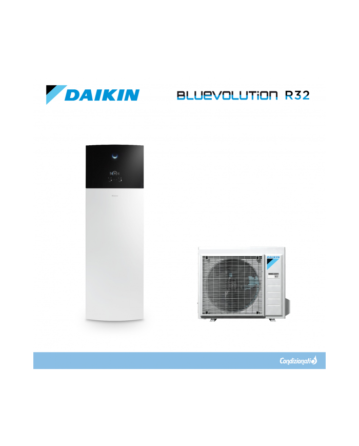 Tepelné čerpadlo Daikin Altherma 3, 11-16 kW, biela, kúrenie, ohrev vody