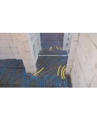 Montáž podlahového kúrenia