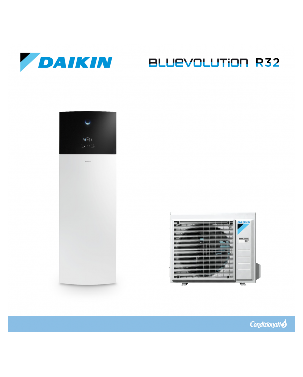 Tepelné čerpadlo Daikin Altherma 3, 4-8 kW, biele, ohrev vody, kúrenie a chladenie